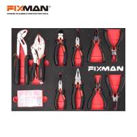 FIXMAN 10PC EVA Foam modular  Pliers Set for Tool Cabinet use