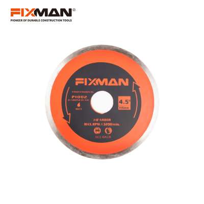 FIXMAN Diamond Cutting Disc Wet