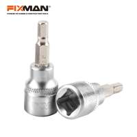 FIXMAN 3/8" DR hexagon bit socket  CRV socket