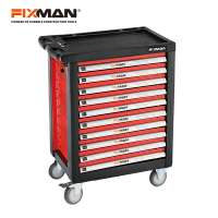 FIXMAN 10 drawers  Professional Heavy Duty Rolling Tool Storage Tool Cabinet On Wheels