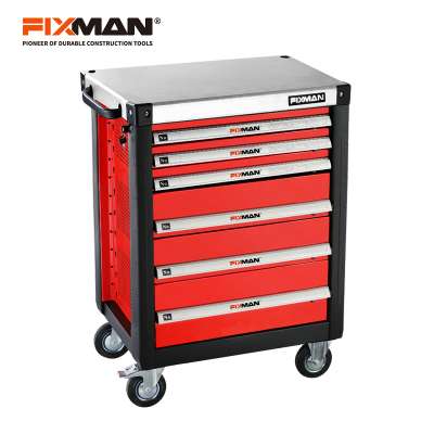 Fixman  6-Drawer Roller Tool Cabinet with Storage Tool  Modular