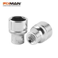 FIXMAN 1/4"Dr.socket CRV micro finish socket with many size