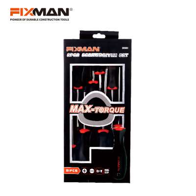 FIXMAN 8PCS Cr-v Screwdriver Set