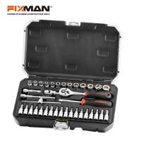 FIXMAN 37pcs 1/4" Dr.socket set  Hot Sale